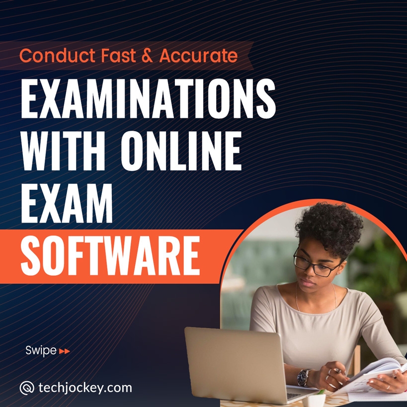 Supercharge Your Exams with Online Exam Software👇👀

Explore more: bit.ly/3siHNox

#techjockey #onlineexam #examinations #examprep #educators #institutions #schools #colleges #edtech #edtechstartup #efficiency #productivity #examquestions #software #automation