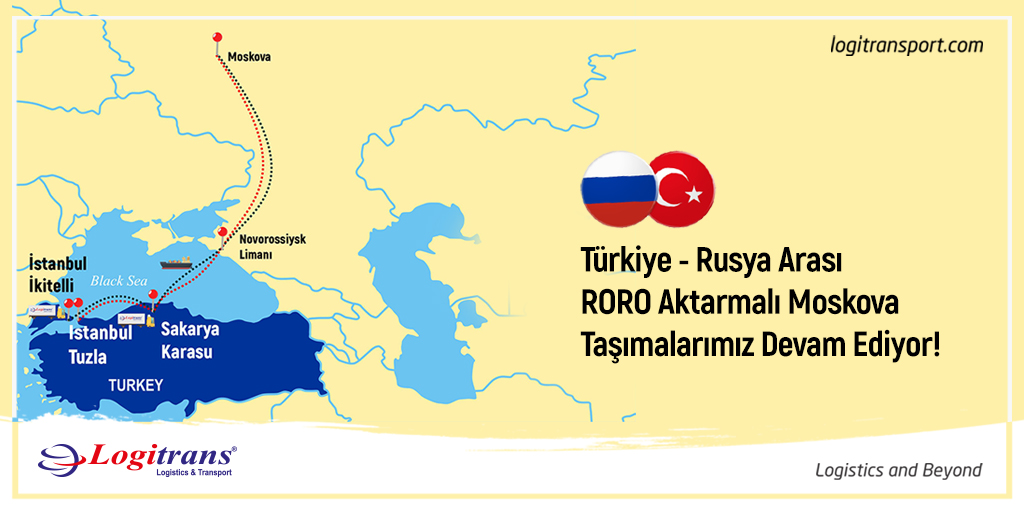 💠Türkiye'nin her yerinden İstanbul - Karasu - Novorossiysk - Moskova rotasından çok özel fiyatlar ve güvenilir teslimat çeşitleri ile siz de operasyonlarınızı aksatmadan sürdürün. Detaylı bilgi için 🔗 logitransport.com WhatsApp 🔗 +905496812503