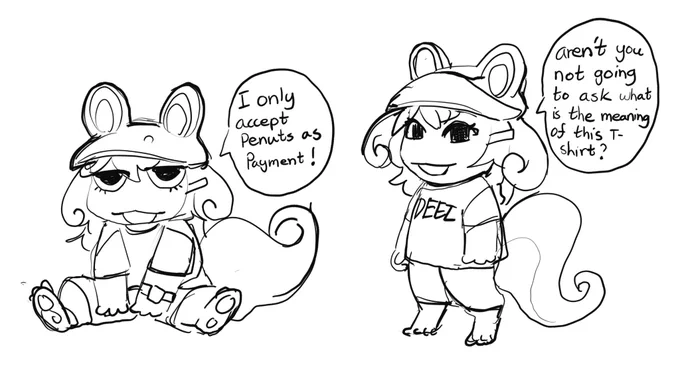 No new art today…so here are some goober characters I came up with