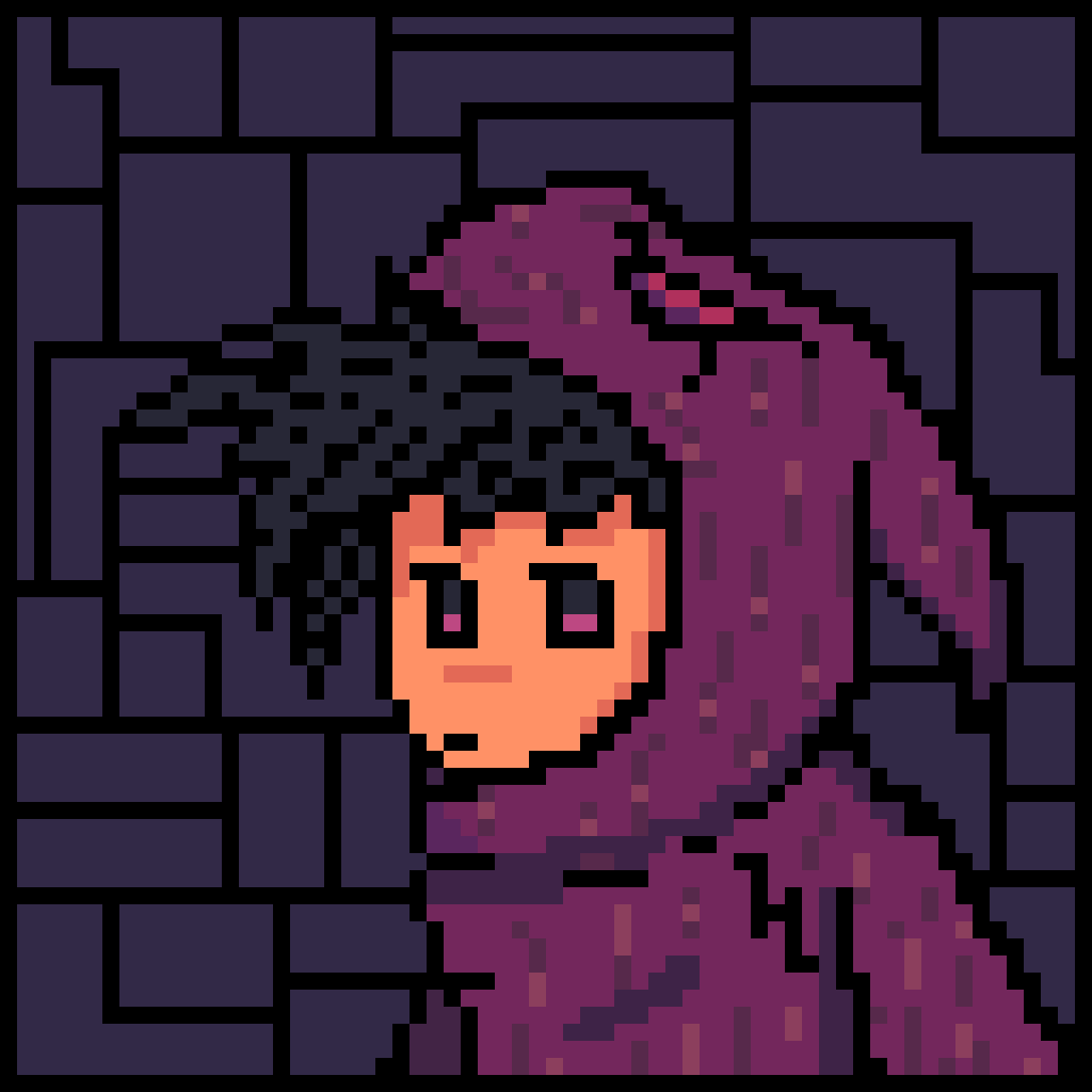 AngelMe43567484's tweet photo. pues hice este pixelar del youtuber @HctrZng me gusto la verdad como quedo el traje segun yo es el dragon morado que tiene tu logo https://t.co/MfGFSRwuMT