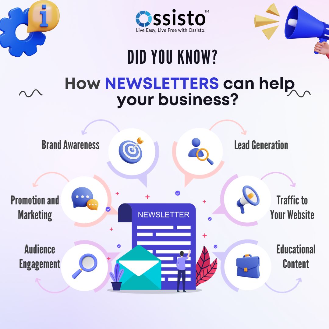 ossisto's tweet image. 📚 Tip of the Day: Newsletters = Business Boost! 🚀
Newsletters can be a game-changer for your business. 
Ready to take your business to the next level?
Let Ossisto craft the perfect newsletter strategy for you!
#newsletters #newsletterdesign #branding #subscribers #Subscription