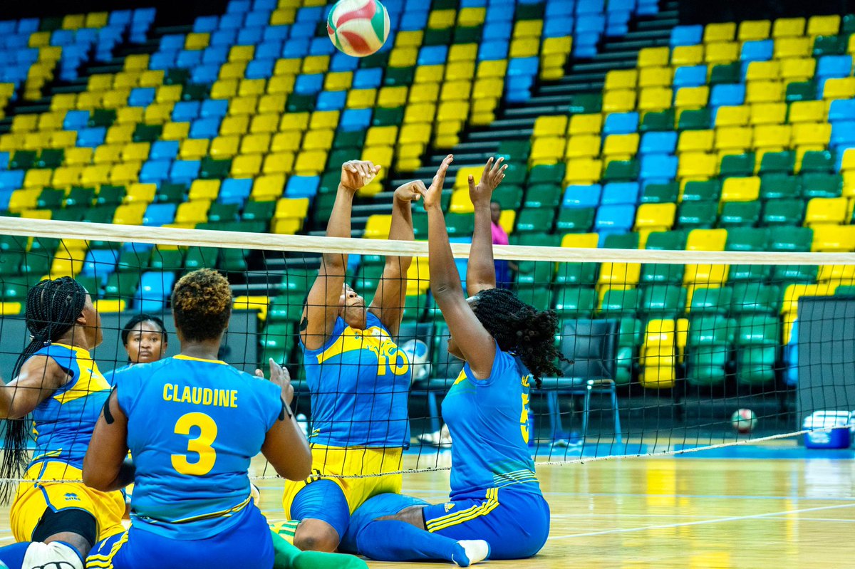 This Morning,@NgarambeRwego Director General in charge of sports development @Rwanda_Sports visited The National sitting Volleyball Teams
Before departing to #Egypt,Cairo for 2023 World ParaVolley Sitting Volleyball World Cup scheduled for November, 11-18.