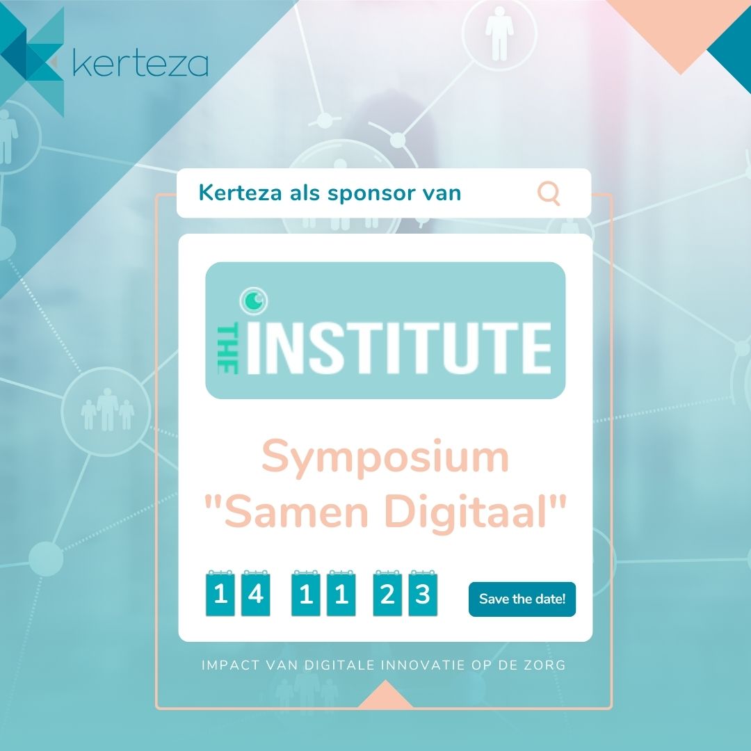 🌐 𝗞𝗲𝗿𝘁𝗲𝘇𝗮 𝗮𝗹𝘀 𝘁𝗿𝗼𝘁𝘀𝗲 𝗽𝗮𝗿𝘁𝗻𝗲𝗿 𝘃𝗮𝗻 𝗵𝗲𝘁 𝗦𝘆𝗺𝗽𝗼𝘀𝗶𝘂𝗺 "𝗦𝗮𝗺𝗲𝗻 𝗗𝗶𝗴𝗶𝘁𝗮𝗮𝗹". Dit jaar draait alles om "𝗜𝗺𝗽𝗮𝗰𝘁 𝘃𝗮𝗻 𝗗𝗶𝗴𝗶𝘁𝗮𝗹𝗲 𝗜𝗻𝗻𝗼𝘃𝗮𝘁𝗶𝗲 𝗼𝗽 𝗱𝗲 𝗭𝗼𝗿𝗴". #deskundig #toonaangevend #SamenDigitaal