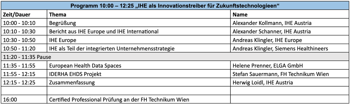IHE Austria 🇦🇹 tweet media