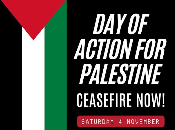 A busy weekend of South London solidarity with Palestine

📣Saturday 4th join Lambeth &amp; Wandsworth <a href="/PSCupdates/">Palestine Solidarity Campaign</a>  <a href="/CndLambeth/">Lambeth & Southwark CND</a> and <a href="/lambethstw/">Lambeth & Southwark StoptheWar</a> opposite Windrush Square, Brixton. Leafletting from 12 - 2pm 
Then heading to Trafalgar Square for the rally from Brixton tube at 2pm.