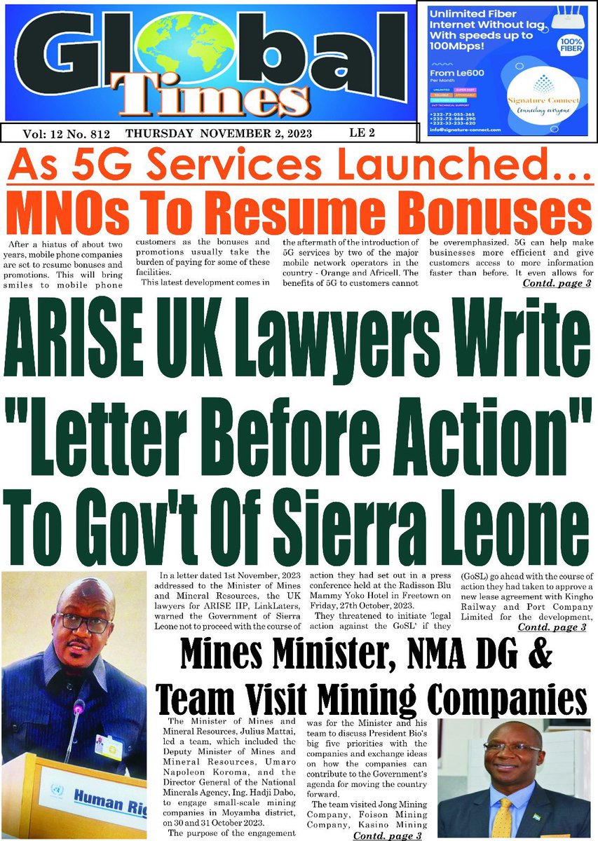 A perfectly good example of how a perfectly good idea can go badly wrong. Hubris, high-handedness, an unwillingness to consult, an absent Executive, no Cabinet collective responsibility and, very likely, plenty of greed. When will someone stand up and act for #SierraLeone?