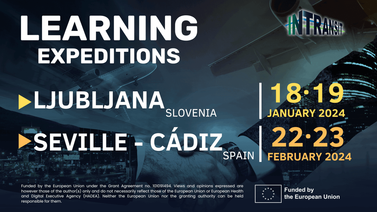 InTransitEU's tweet photo. Do you need financial support to participate in our #learningexpeditions ? 💸
Apply now for a Travel Voucher 👉 https://t.co/kKpQZIcIzf
Get to know more about them...
- Ljubljana: https://t.co/pEjWu3C2qi
- Seville & Cádiz: https://t.co/VG0SQIoPy0
@Clusters_EU @EU_HaDEA https://t.co/cDXqSVNUrl