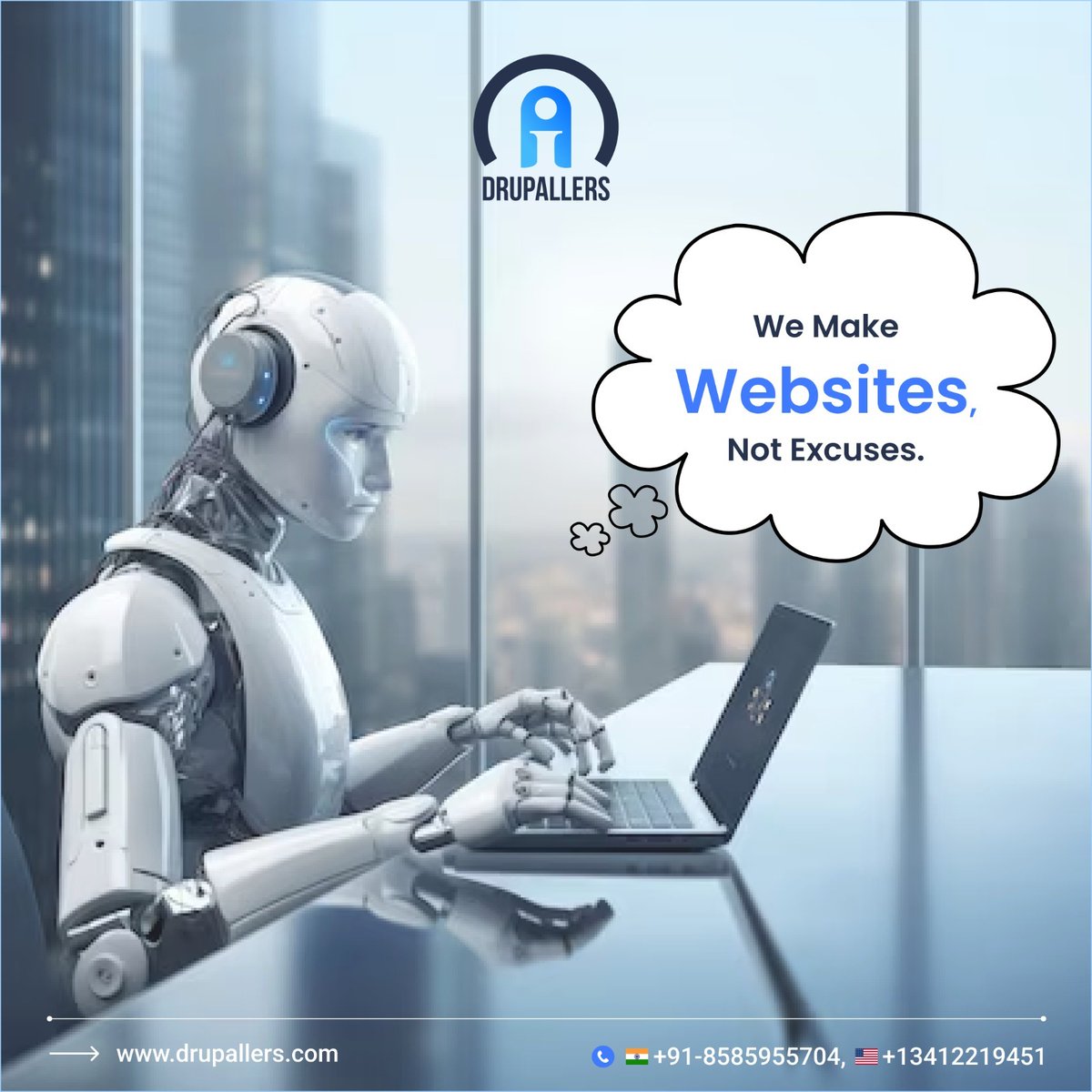 drupallers's tweet image. Building websites, one pixel at a time 🤖
Let us help your startup take its digital presence to the next level 💻
📞 Register with us today: 8585955704 /+1 (341) 221‑9451
#Drupal 🌐 #DrupalCommunity 👥 #DrupalDevelopers #DrupalThemes 🖥️ #drupal #drupalmigration #drupallers