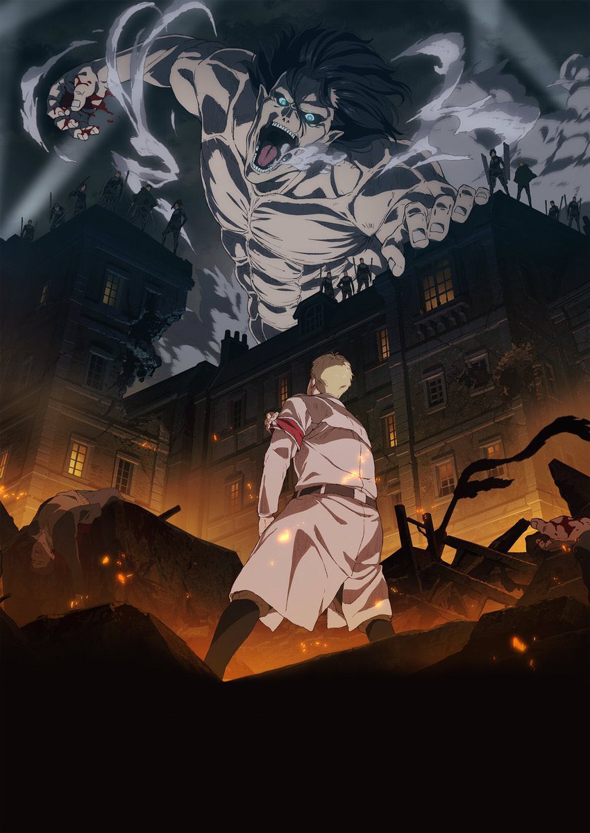 animetv_jp's tweet photo. I DON'T WANT IT TO END!

2 days left until the final episode of Attack on Titan on Crunchyroll! 🔥

✨More: https://t.co/ECNVkPU9om https://t.co/tEkDKhRlf6