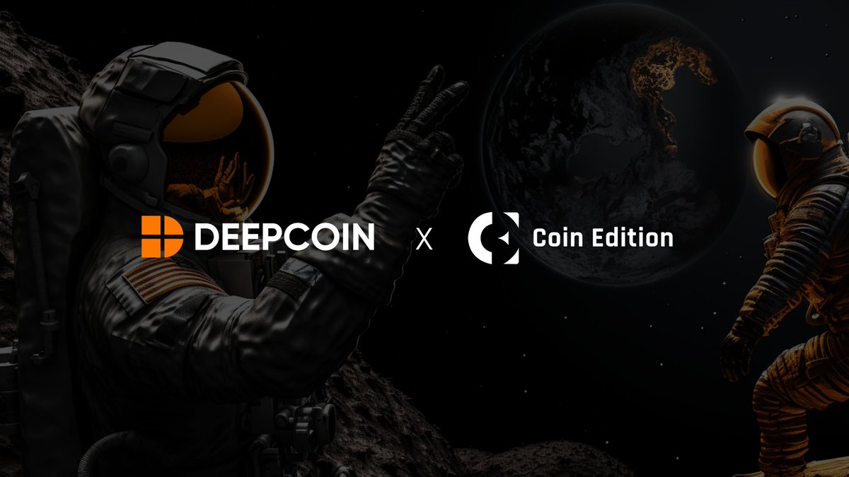 deepcoin_news's tweet photo. Deepcoin Announces Media Partnership with @CoinEdition to Bring You the Latest Insights, News, and Updates in the Blockchain World. Stay Informed. 📰💡

Coin Edition is an independent media organization that informs and educates our readers regarding the latest news and updates in the crypto and blockchain industry.

#DeepcoinPartnership #CoinEdition #Deepcoin