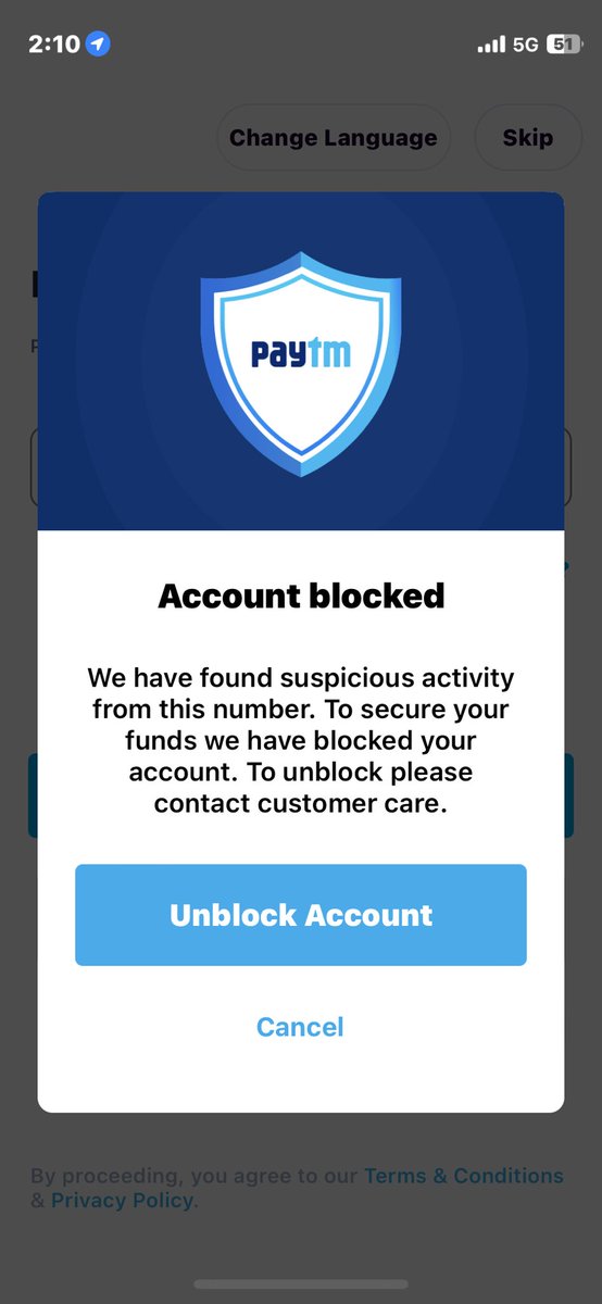 mrashutoshx's tweet photo. Hello @Paytmcare @PaytmBusiness my account is blocked I don’t know why? Please help me out I have an emergency to pay money to someone else please 🥺🙏 https://t.co/QIoOn1C8Dt