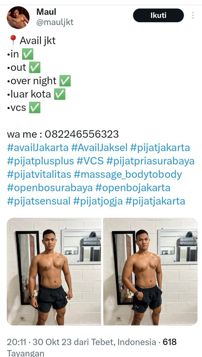 BoyTopBig's tweet photo. Curiga dengan akun twiter ini @mauljkt posisi di tebet jakarta

Tapi ada foto yg sama di website Rentmen nama AdrianBrown posisi di malaysia kuala lumpur 

Hayoo loohhh https://t.co/Fsn8fOX3NK