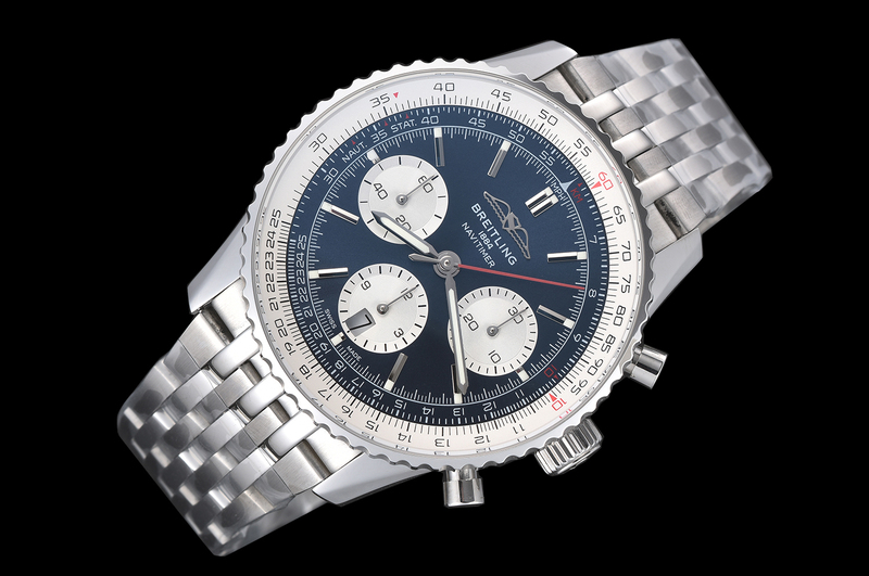ModernTimeWatch's tweet image. Breitling - Navitimer Chronograph B01 43mm SS/SS Blue/Wht BLS A7750 Mod
wa.me/message/SVGVW2…