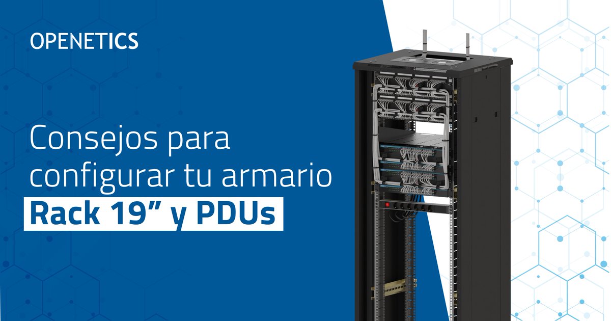 openetics's tweet photo. Descubre en nuestro manual de buenas prácticas en el diseño e instalación de redes de voz y datos tres consejos útiles que te ayudarán en la configuración de tu armario Rack 19” y PDUs✅🔌

⭕​Descarga ya el manual y conviértete en un experto 👉https://t.co/EZkRdMZgFJ

#OPENETICS https://t.co/9IgFU11bGV