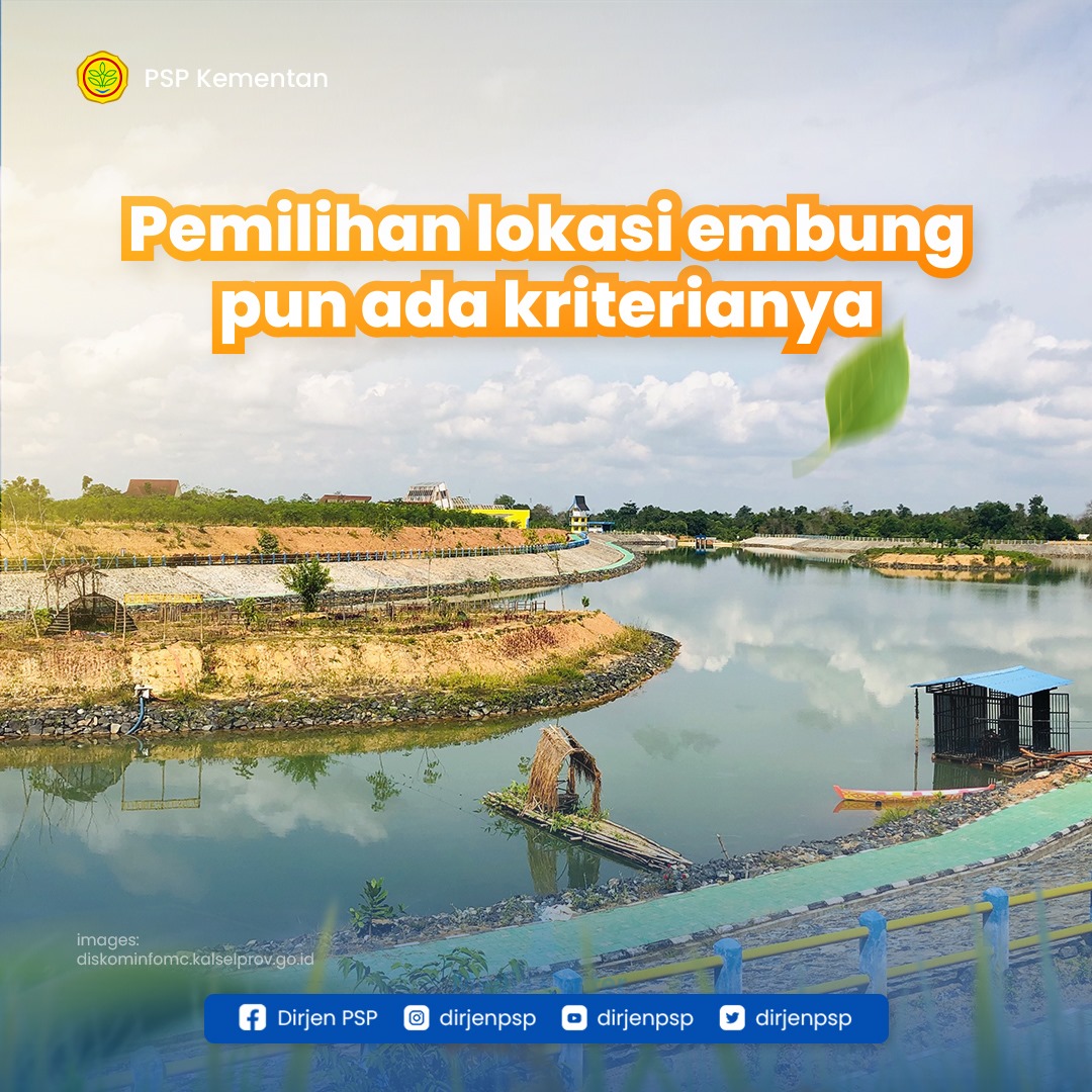 dirjenpsp's tweet photo. Bukan hanya memilih pasangan saja, memilih lokasi embung pun ada kriterianya

Saya harap, dengan adanya pembangunan embung dapat meningkatkan dan mempertahankan ketersediaan sumber air di tingkat usaha tani sebagai suplai air irigasi untuk komoditas tanaman pangan.

#ditjenpsp https://t.co/iZXW9Vbic4