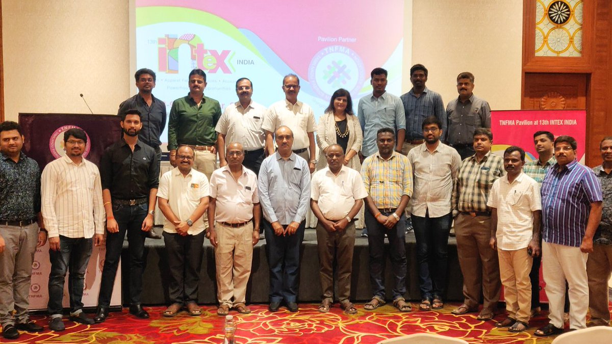 IndiaWorldex's tweet photo. Ms. Arti Bhagat, Executive Director of Worldex India, conferred with the Tamil Nadu Fabric Manufacturers Association (TNFMA) in Salem, exploring partnerships to bolster the textile industry and enhance business prospects for TNFMA members at Intex India.
@TNFMA1 @intexfair https://t.co/uCM9ZlPO5U