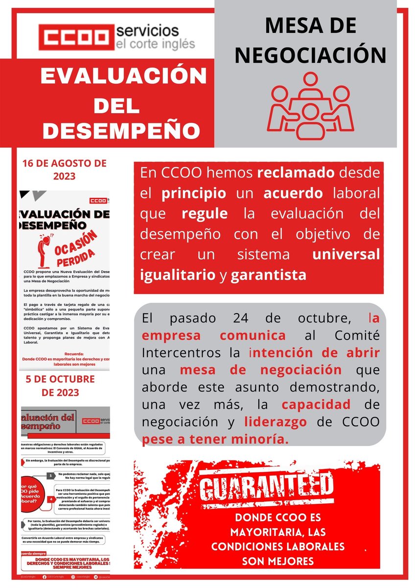 CCOO-El Corte Inglés S.S.Estatal tweet media