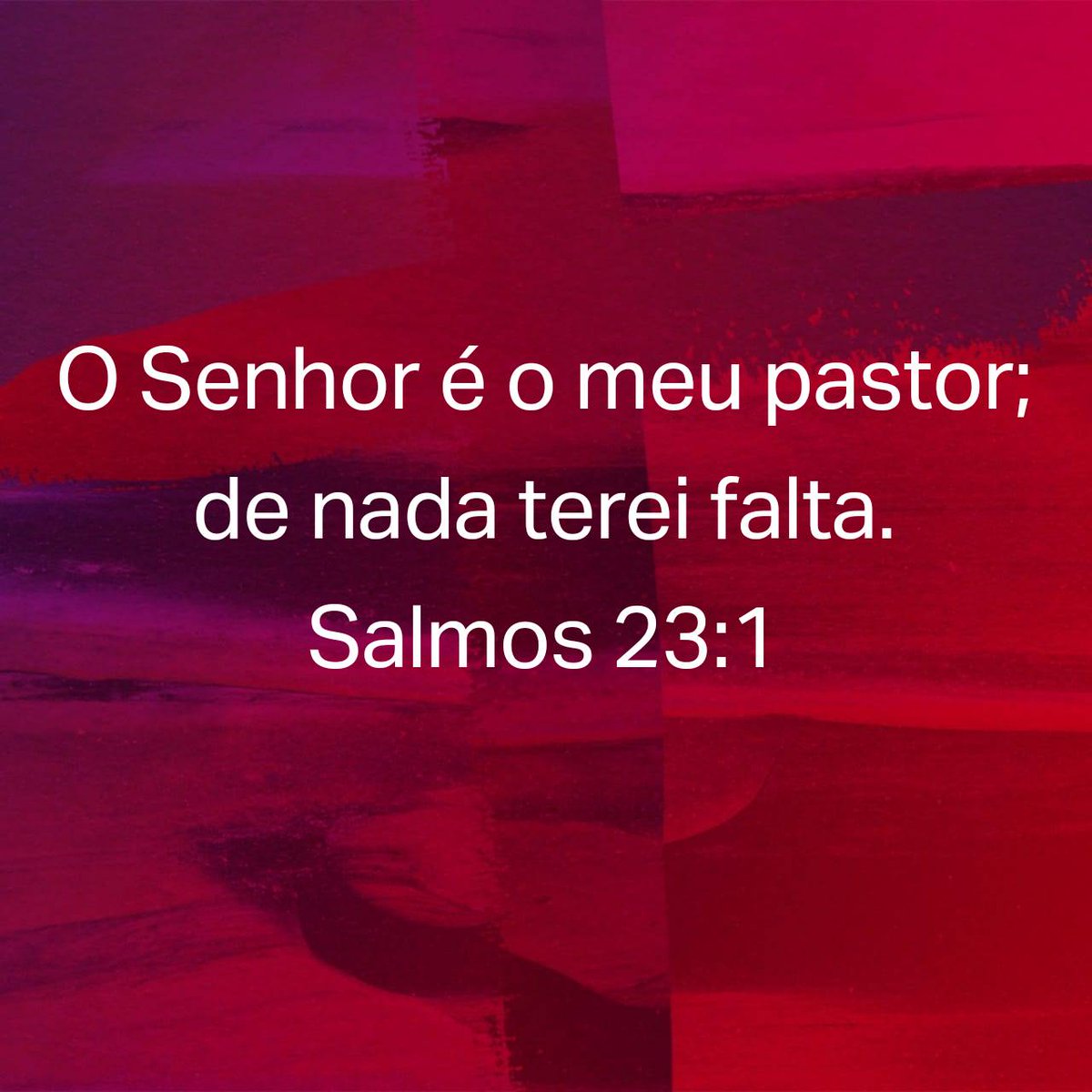 O Senhor é o meu pastor; de nada terei falta.
Salmos 23:1