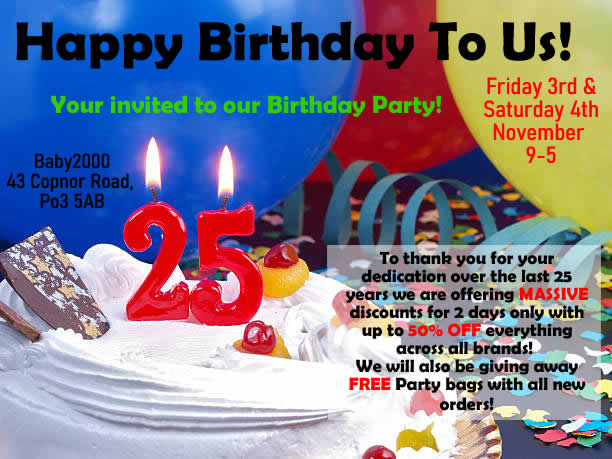 You're invited!
#Baby #CarPark #CarSeats #HelpfulAdvice  #Mother #Prams #Pregnancy #Pushchairs #Strollers #TravelSystem #Hampshire #Portsmouth #Southsea #BabyStyle #Britax #Bugaboo #Egg #Fillikid #Joie #Joolz #iCandy #Icklebubba #MaxiCosi #Nuna  #Oyster #UPPAbaby #Venicci
