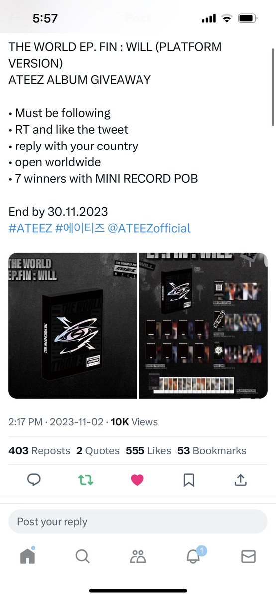 Deesantangelo42's tweet photo. @MYTinys_ @ATEEZofficial This is sweet 🥹 from Canada 🇨🇦🤍 https://t.co/Sy9YJMlPlj