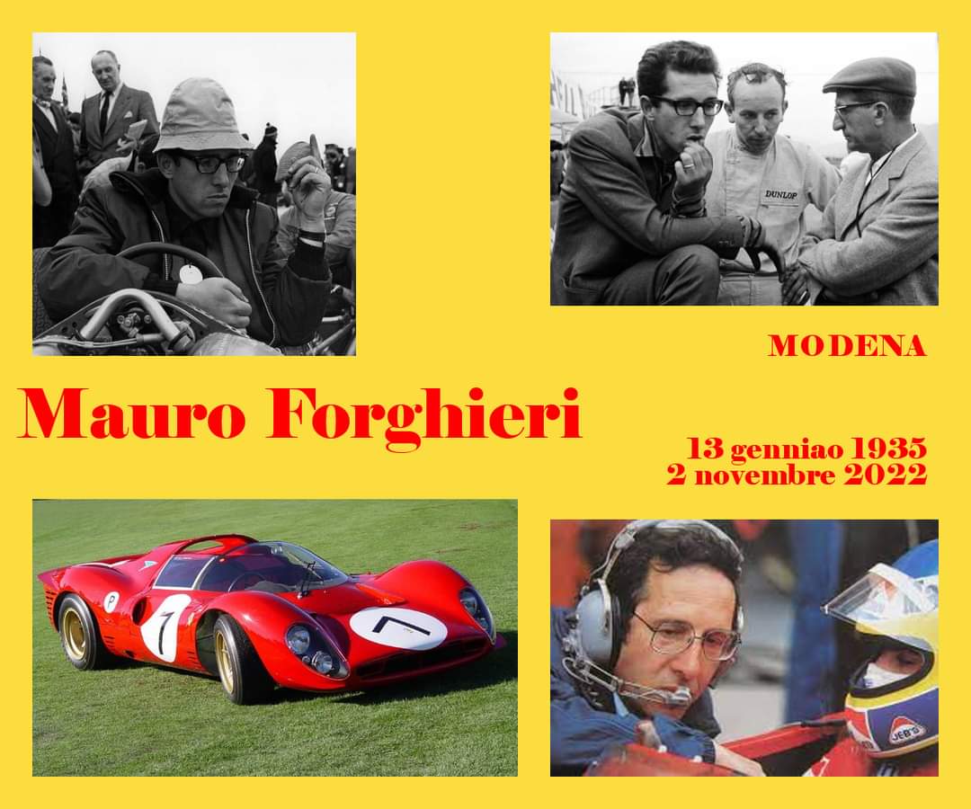 PortaSud's tweet photo. "So che dopo un anno nero arriva l’ora della riscossa"

Mauro Forghieri

Modena 13 gennaio 1935 - 2 novembre 2022

#MauroForghieri
#Forghieri
#ferrari
#F1
#13gennaio1935
#2novembre2022 https://t.co/j72kYseXr1