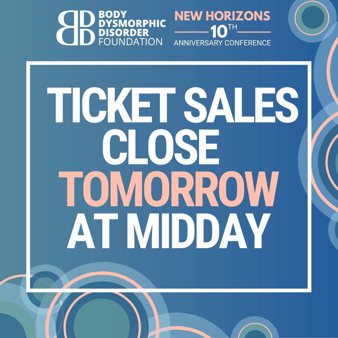 🚨Conference Ticket Warning🚨

Ticket sales will close on tomorrow at 12 midday. After this point, tickets will no longer be available to purchase.

See you on Saturday! 💙 

tickettailor.com/events/thebody…