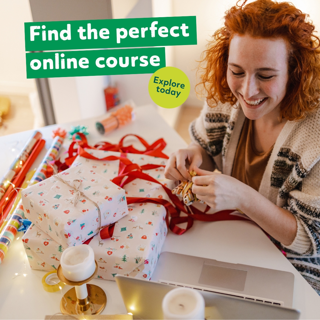 Discover festive fun in our online Christmas courses! From the history of Christmas to making festive decorations, learn from the comfort of your home. 🧑‍💻🎄 View courses here: thewea.info/CreateYourXmas