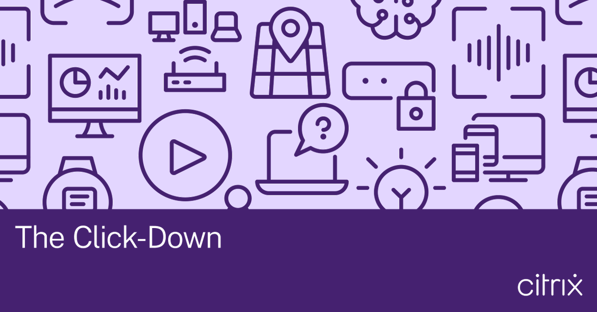 amir_trujiillo's tweet photo. In this episode of The Click-Down, the topic is @Citrix ITSM and @ServiceNow. Learn how this integration is helping customers enhance user experience and more. https://t.co/b3YsarFB6T https://t.co/fSwLGbtRey