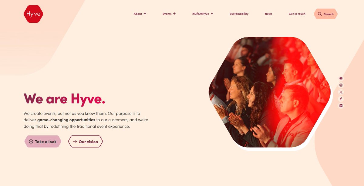 🚀 We got a new look! Check out our new and improved Hyve website: hyve.group