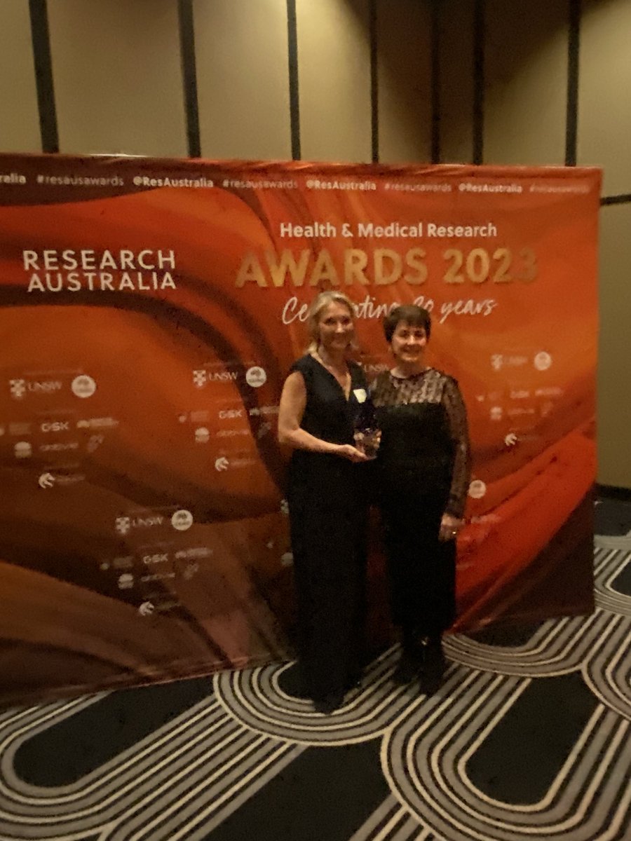 digihealthcrc's tweet photo. DHCRC was proud  tonight to sponsor the inaugural @ResAustralia Data Innovation Award. Congratulations to Prof Georgina Chambers &amp; the team at National Perinatal Epidemology and Statistics Unit NSW who created https://t.co/wx8OMbisfW to help consumers make informed IVF decisions https://t.co/tsm1uqQpcF