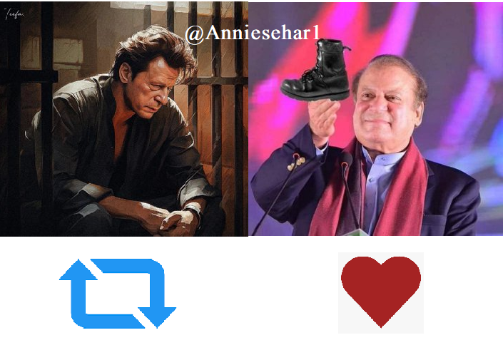 الکشن کی تاریخ  گیارہ فروری  دے دی گئی 
آپ سب کس کو ووٹ دے رہے ہیں ؟ عمران خان کیلئے ری ٹویٹ کریں نواز شریف کیلئے لائیک کریں