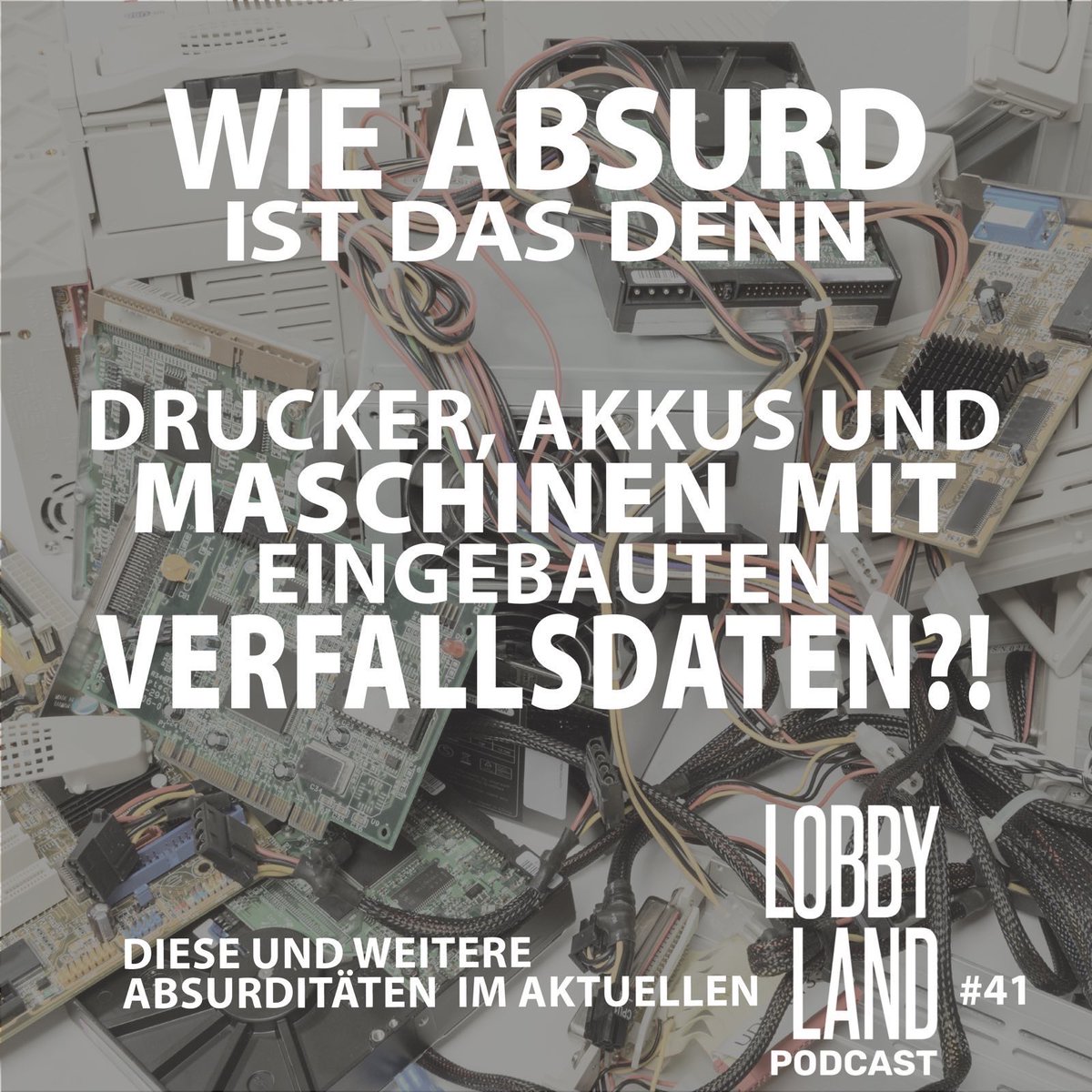 Von wegen wertig und nachhaltig .. Absurd und nervig 

Mehr Absurditäten in der neuen #Lobbyland Podcast Folge 🎙️- überall wo du Podcasts hörst