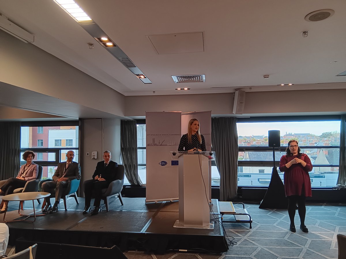 PolicingAuthIRL's tweet image. Minister for @DeptJusticeIRL Helen McEntee @HMcEntee speaking at the EPAC/EACN Conference this morning, emphasising the collective fight against corruption. Her insights set the stage for two days of impactful discussions. #EPACEACN23