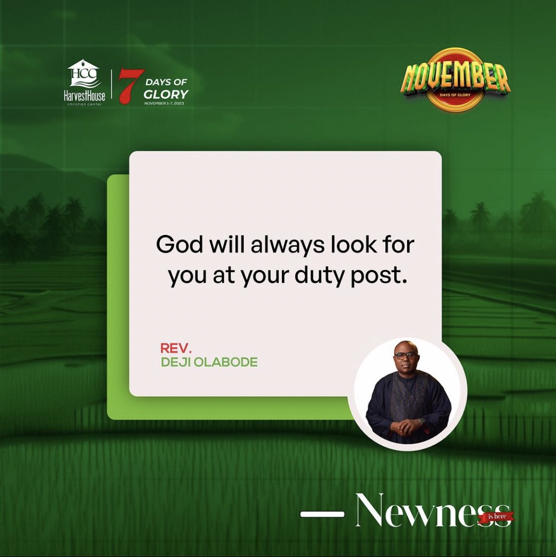 harvesthouseng's tweet photo. What words stuck with you during #Day1 of November 2023 Days of Glory. Share in the comment section to bless someone.
#HCCDoG 
#HarvestHouseNation https://t.co/l0kyyZX62d