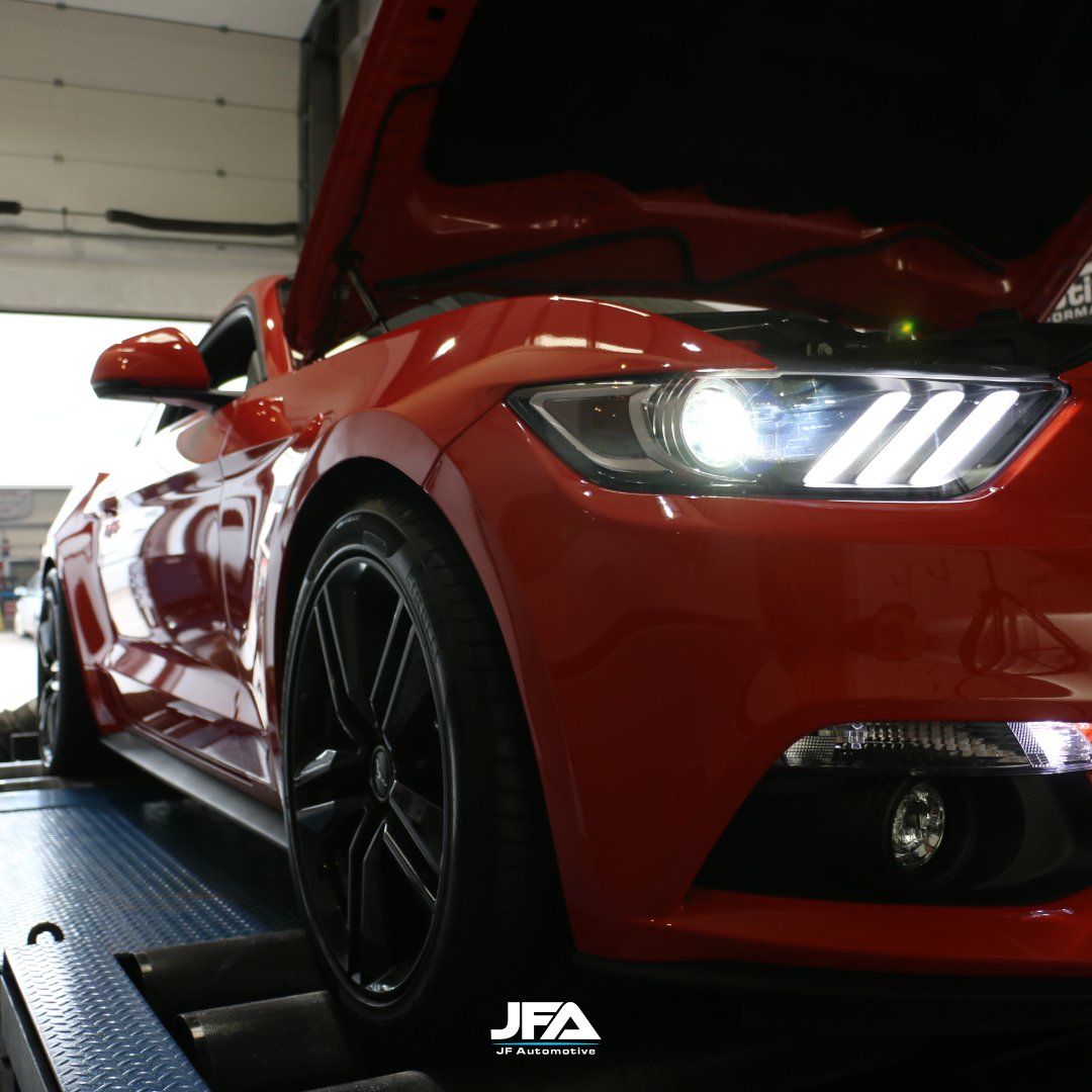 JFAutomotive's tweet image. Unlock Your Mustang&apos;s Potential: Our Stage 1 tune is designed to bring out the best in your Mustang, with enhanced power and torque. 🏎️ #JFAutomotive #ECUSoftware #EngineTuning #GearBoxTuning #Modified #Fast #Dyno #JFATuning #JFATuned #Stage1 #PerformanceUpgrade #FordMustang
