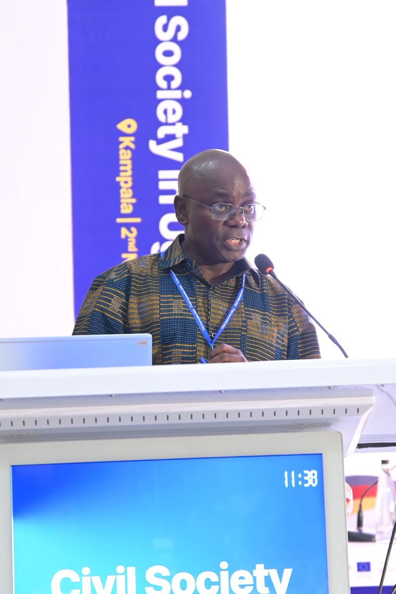 Uganda is gifted by nature, however, resources are misused in corruption. The CSOs role is to put government in check and ensure that services are delivered to the people who need them the most  Dr. Fred Muhumuza, Keynote Speaker
##CSOconvention2023.