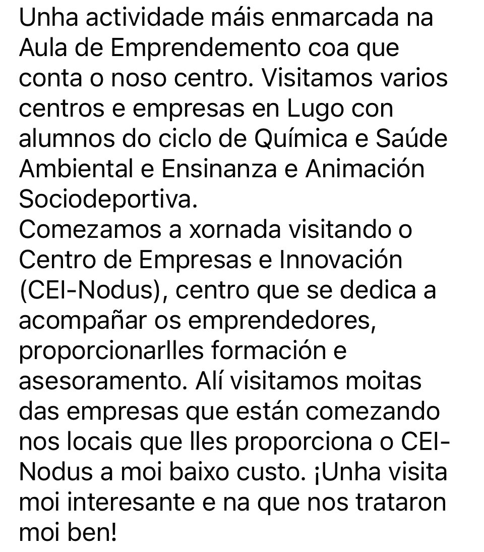 IESMonteCastelo's tweet image. #ceinoduslugo, #amslab, #totalsport_Lugo #iesmontecastelo