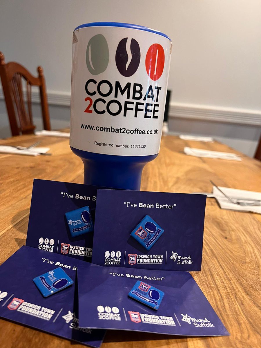 Get your #combat2coffee badges here @ITFCFoundation @mindsuffolk @Combat2C