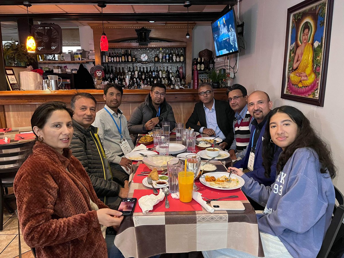 NMSUGhimire's tweet photo. Wrapping up this year’s ASA-CSSA-SSSA meeting catching up with many friends and colleagues. A lot of emotions yesterday reflecting back and commemorating my beloved advisor #JayNorton in a symposium to celebrate his life and contribution in #SoilScience @uwyoag @NMSUaes https://t.co/uPbwlOqBuD