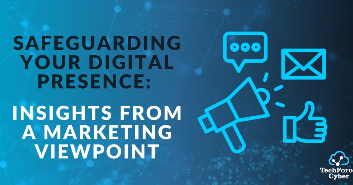 TechForceCyber's tweet photo. Explore our latest blog for expert insights from a marketing perspective. Stay ahead in the digital game and unlock the secrets to safeguarding your digital presence! π»π
Read Now!π
https://t.co/59CUj26g7f
#TechForceCyber #DigitalPresence #Marketing #DigitalMarketing https://t.co/pC5eDjB8a9