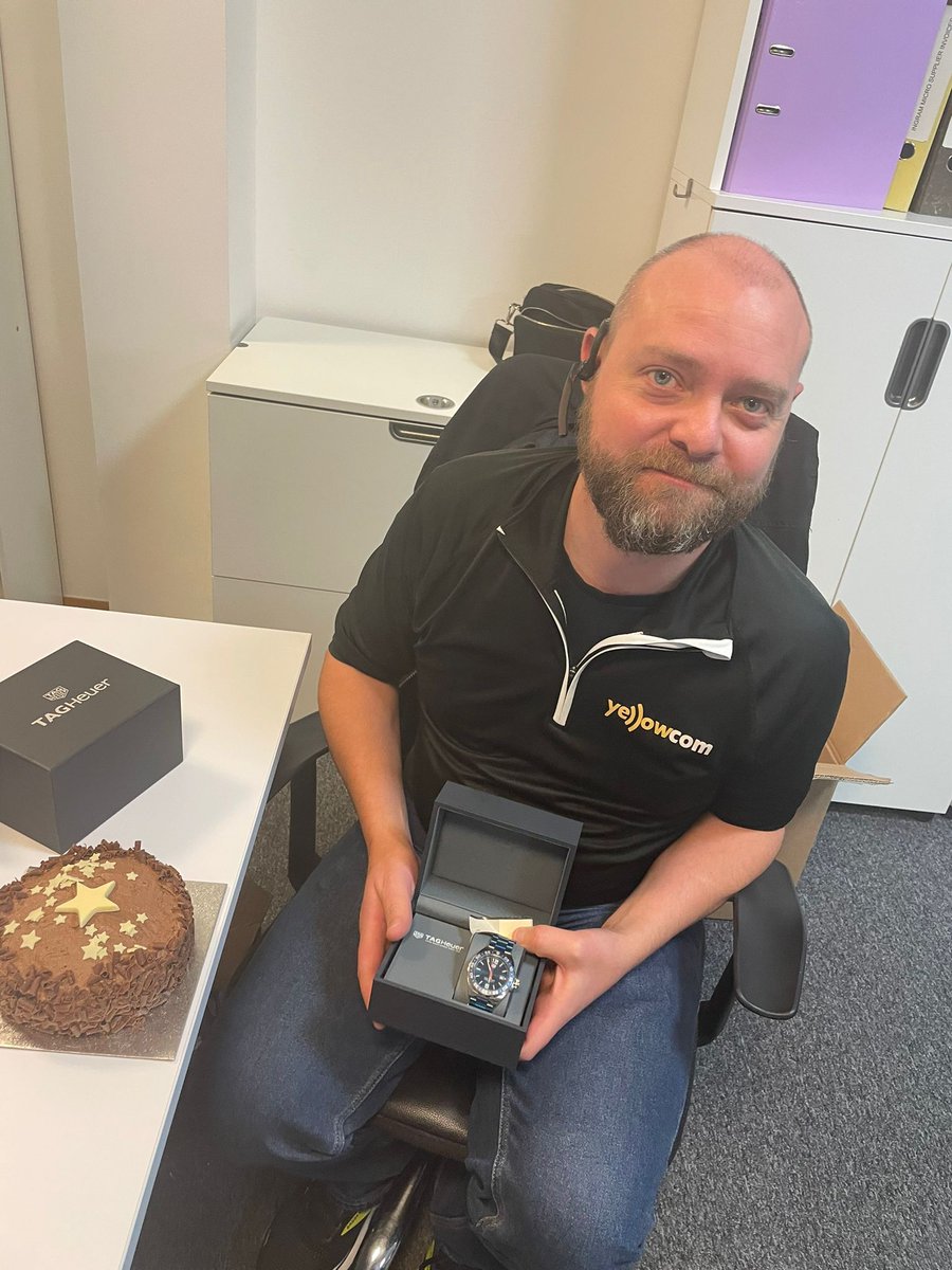 Huge congratulations and thank you to Martin for 10 years of service at Yellowcom 
💛 

Some shift 💪