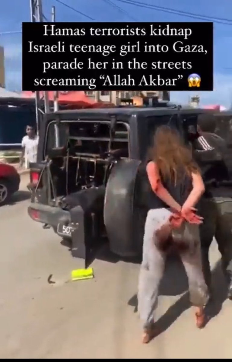 RachelGur's tweet photo. A journalist asked me for  “proof of the allegations of rape by Hamas, specifically do we have rape kits?”
I said no. We have the broken pelvis’ of little girls, first responder reports of sperm on the legs of naked dead teenagers and the bloody pants of Shani. Enough? 
#MeToo https://t.co/lYD4NJbvlu