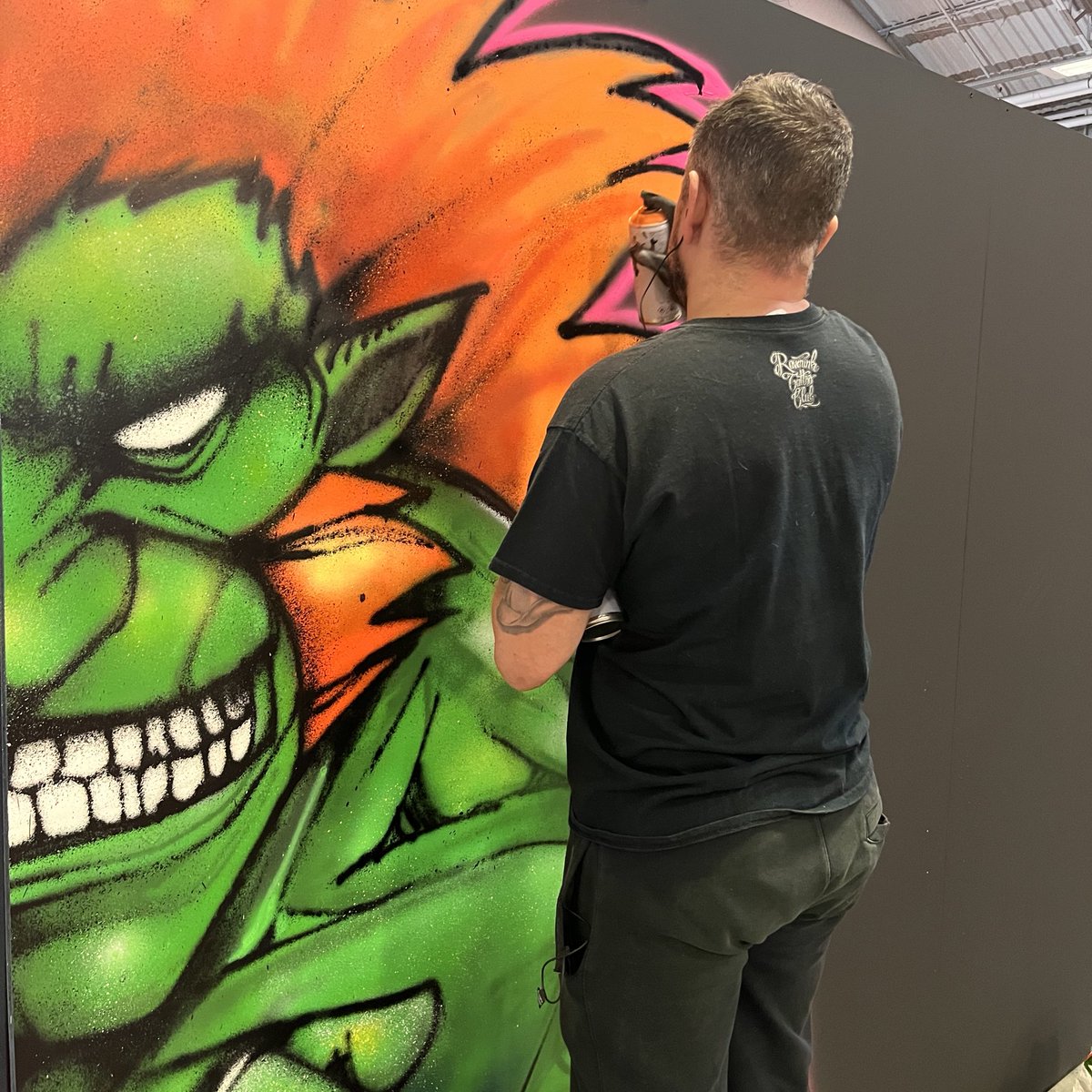 🎨 En pleine création artistique du côté de chez <a href="/realarttitude/">ARTtitude</a> 🤩 #PGW #PGWNextLevel