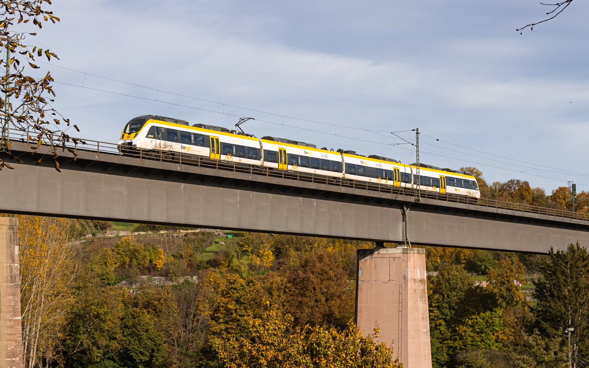 Meine lieblings Umleitung - MEX90 von Hessental nach Stuttgart Hbf über Marbach. 😄@bwegtBW