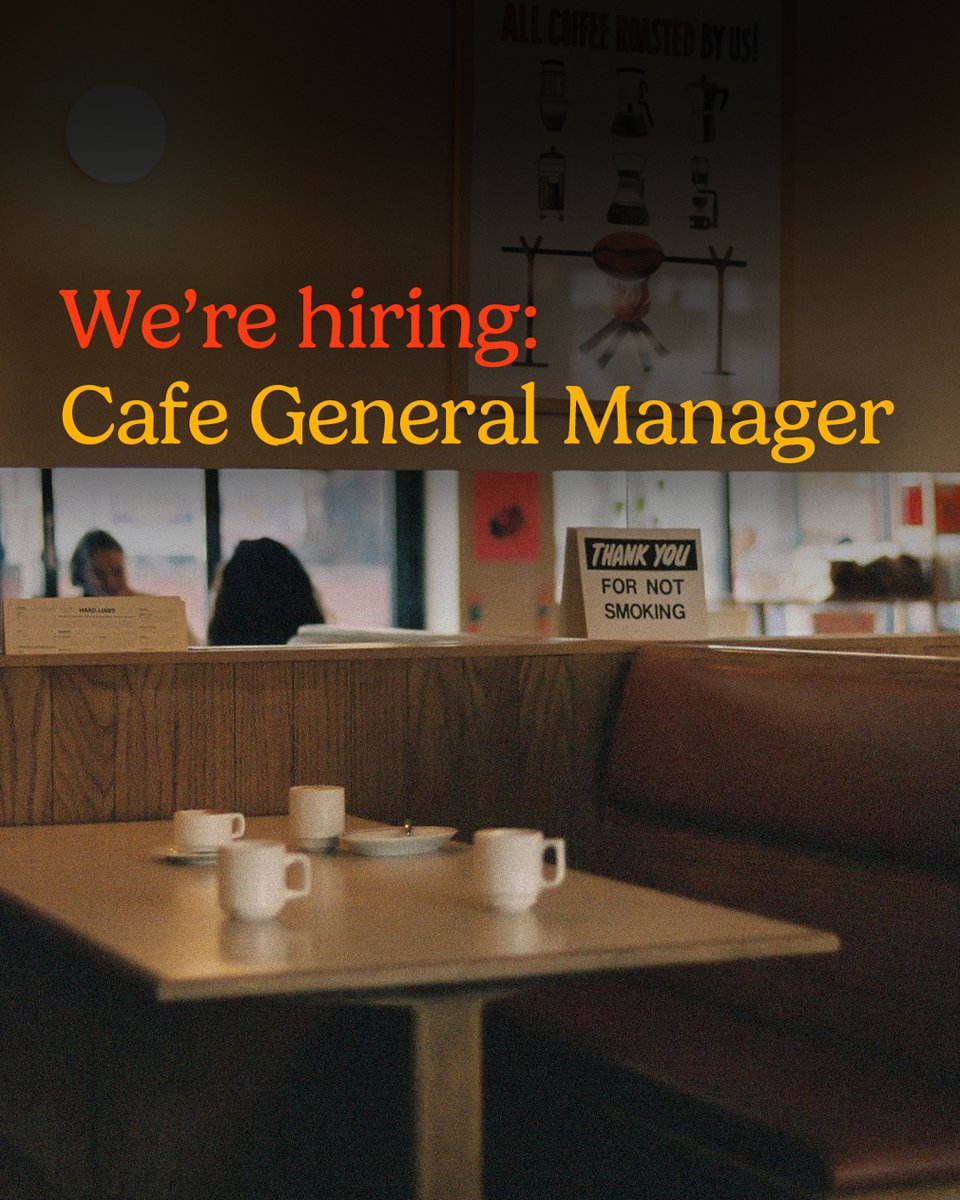 The search is on for a Cafe General Manager to join our growing team. Could this be you? Interested in finding out more? All info, including key details, salary and how to apply can be found on our website via the link below: cdn.shopify.com/s/files/1/0619…