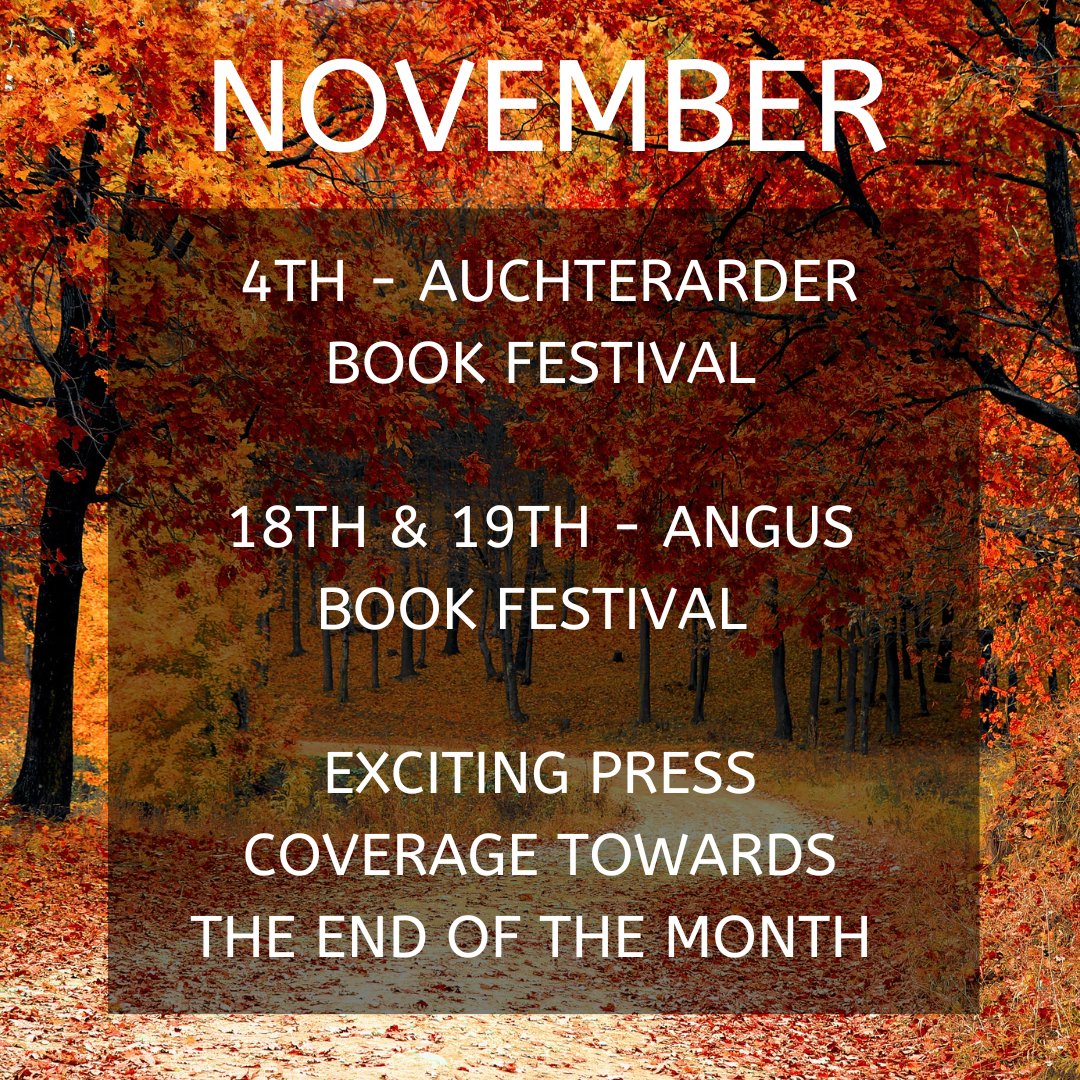 And into November... My diary is intentionally much quieter this year. I have a short story that's come back from my editor, and Anna's Promise is also due back mid-month, so it will be a busy month behind the scenes.😁 #novelist #RomanticSuspense #childrensauthor