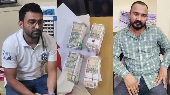 राजस्थान में ED के अधिकारी घूस लेते पकड़े गए।

राजस्थान के एंटी करप्शन ब्यूरो ने ED अधिकारी नवल किशोर ​मीणा और उसके सहयोगी बाबूलाल मीणा को गिरफ्तार ​किया है।

ये दोनों 15 लाख रुपए रिश्वत लेते हुए रंगे हाथ पकड़े गए। 

ये ED से जुड़े एक मामले को रफा-दफा करने के लिए 17 लाख की घूस