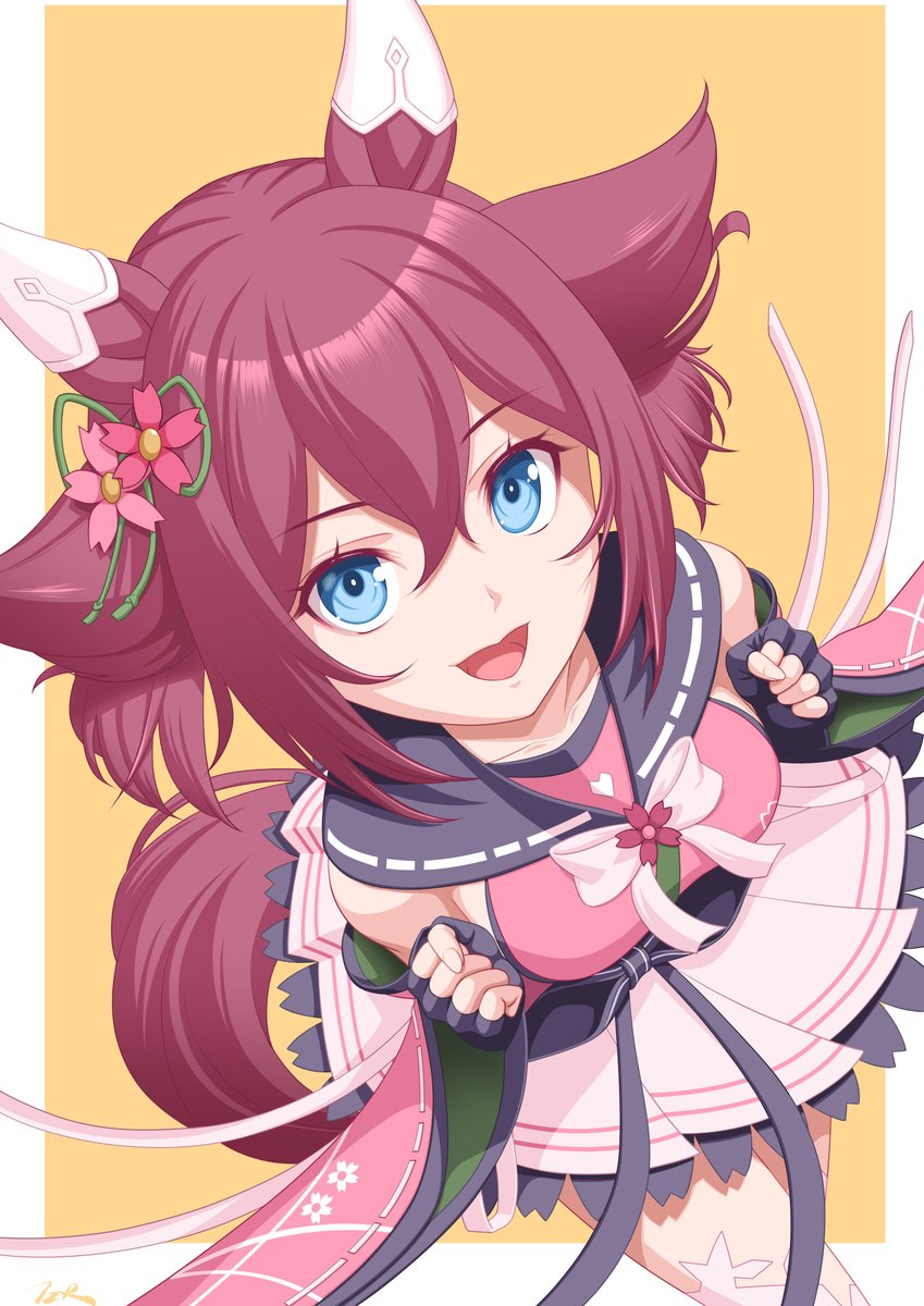 「チヨちゃん #ウマ娘」|Ｔ２Ｒ(Tatsuru)のイラスト