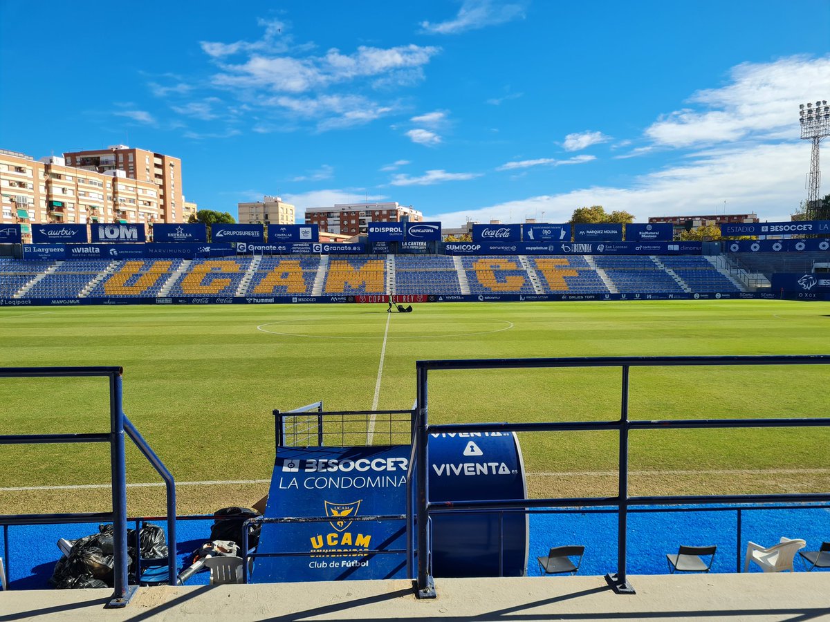 🔜 Hoy aquí se juega un duelo histórico 🔜

El <a href="/DeporMurciaFC/">DeportivoMurciaFC</a> (7ª categoría) recibe al <a href="/Alaves/">Deportivo Alavés</a> (1ª).

Lo vamos a vivir de una manera muy especial en las redes sociales de <a href="/RevistaPanenka/">Panenka</a> 👀

#FútbolSinFocos para homenajear al club más modesto en la historia de la #CopaDelRey 🏆