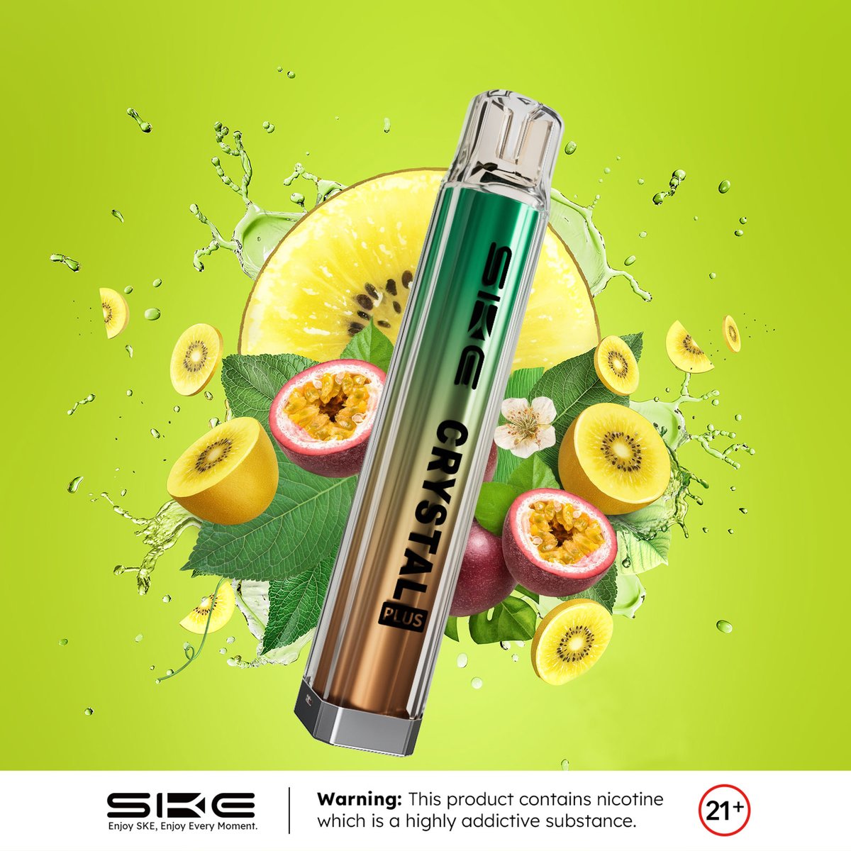 Experience the tropics in every puff 🌴🥝 It's like sipping on a paradise cocktail 🍹💨

Warning: You must be 21+
#ske #skevape #skecrystalbar #skecrystalplus #vaporwave #ukvapers #skerefillable #opensystempod #vapenews